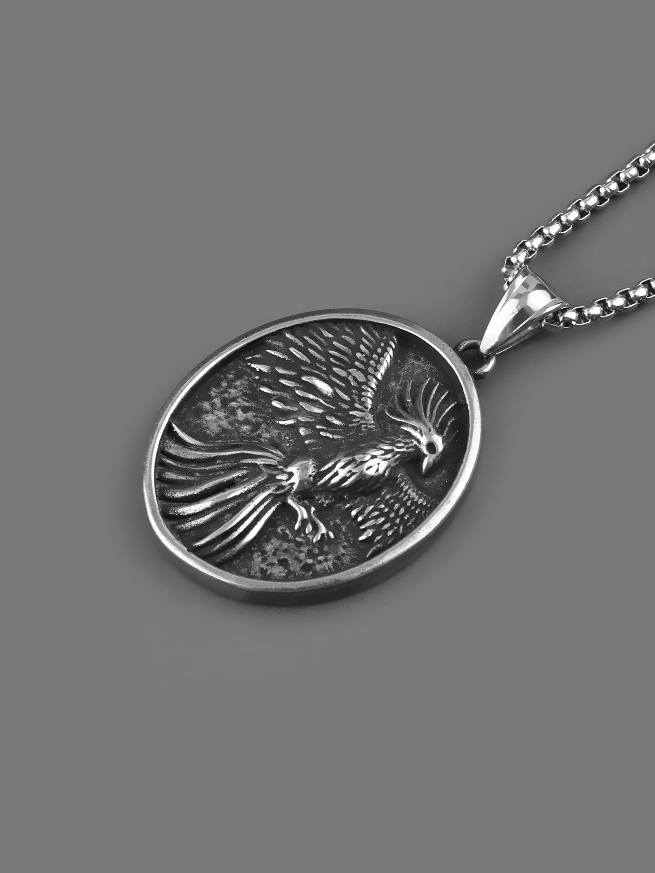 Phoenix Circle Pendant