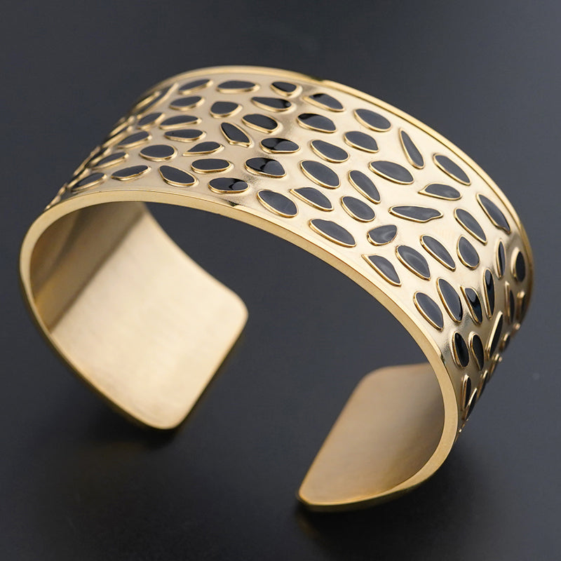 Gold Jewellery Bangles Spots Bangle