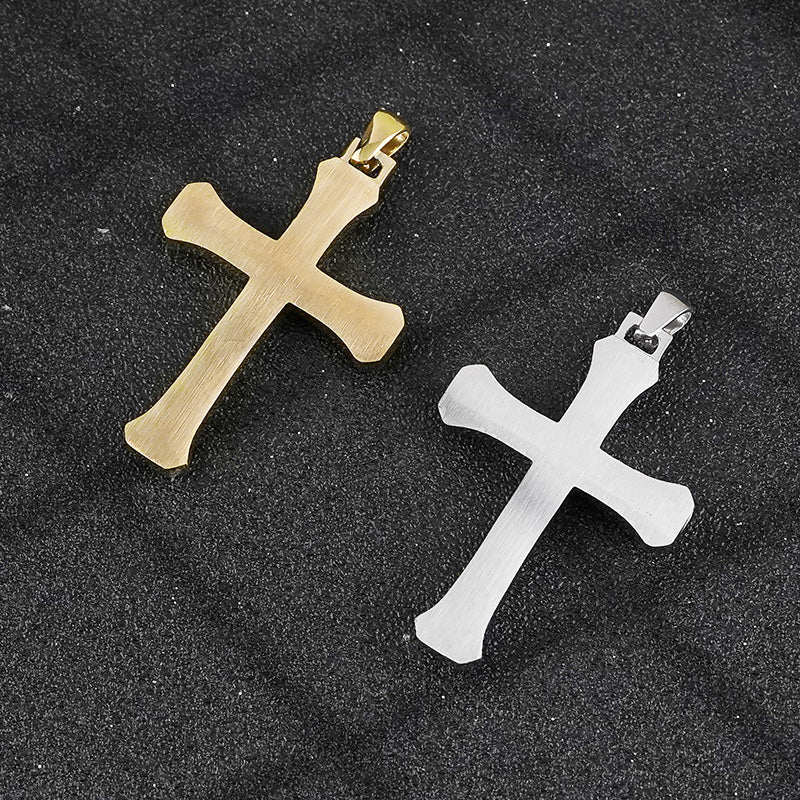 Zircon Cross Pendant