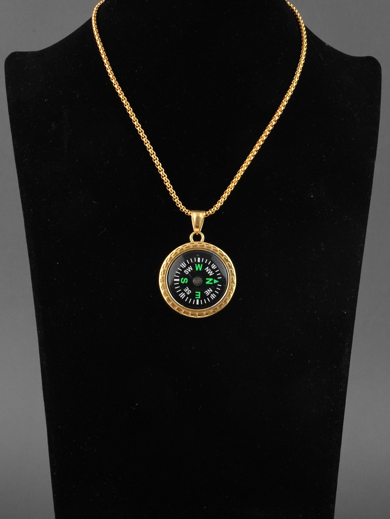 Circle Compass Pendant