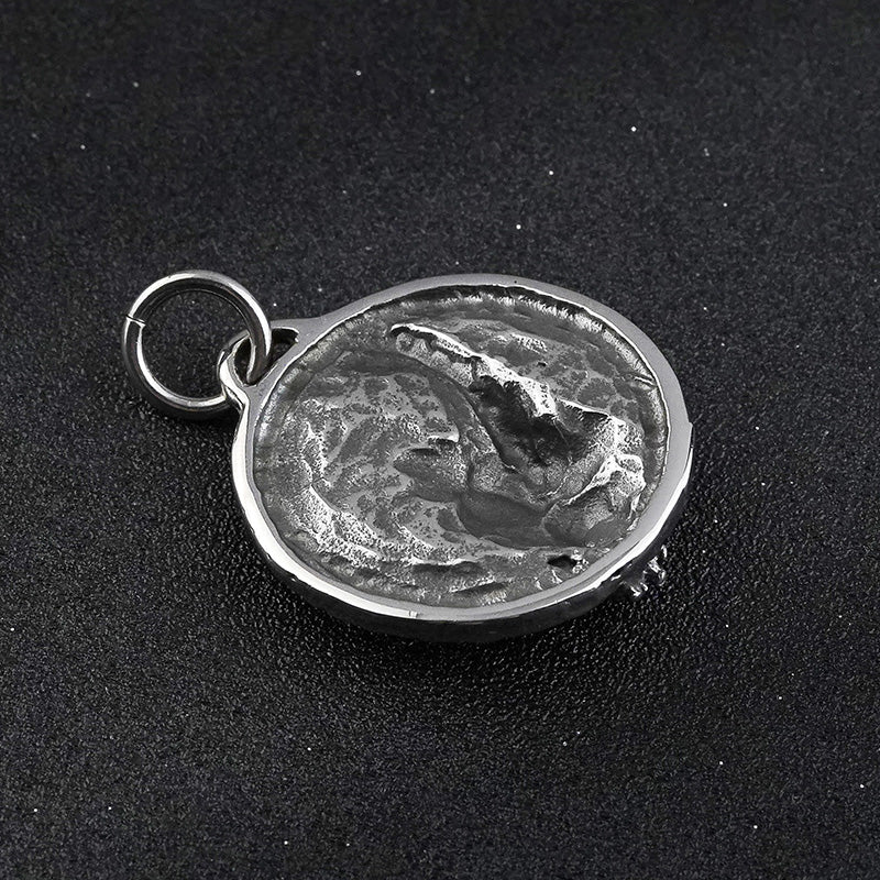 Skull Circle Pendant