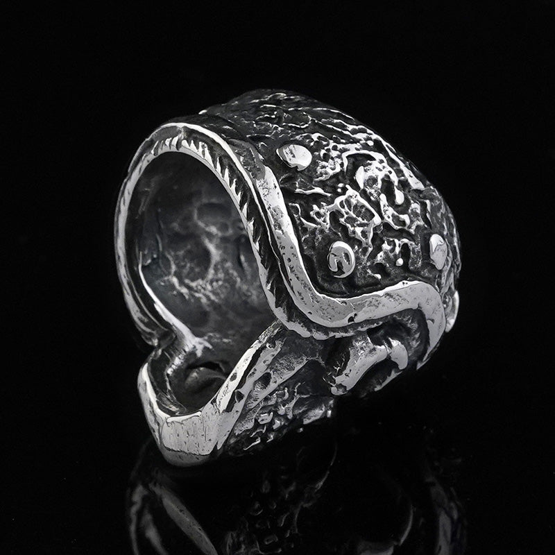 Warrior Remain Skull Ring