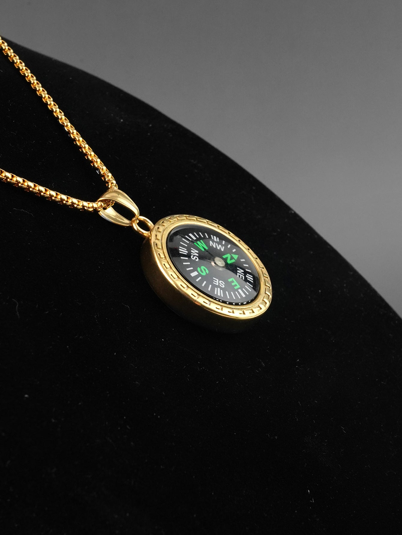 Circle Compass Pendant