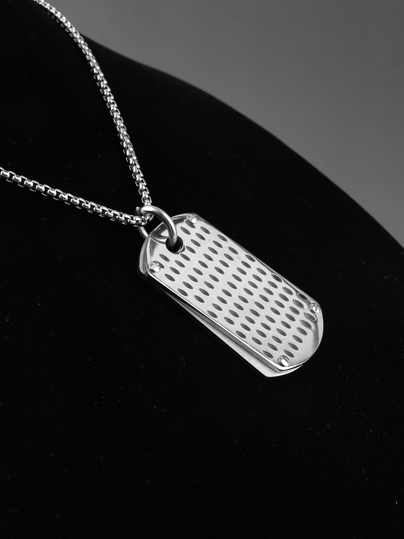 Double Rectangle Shape Pendant