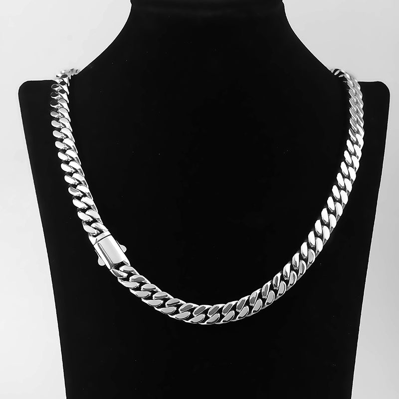 Cuban Necklace Stainless Steel Chains