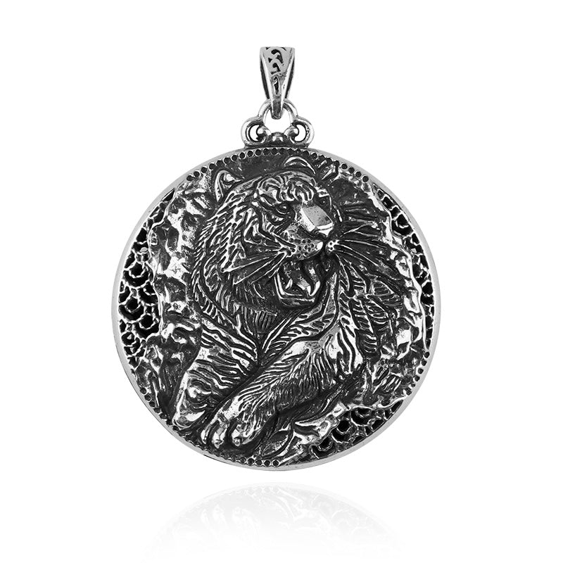 Flower of Life Tiger Pendant