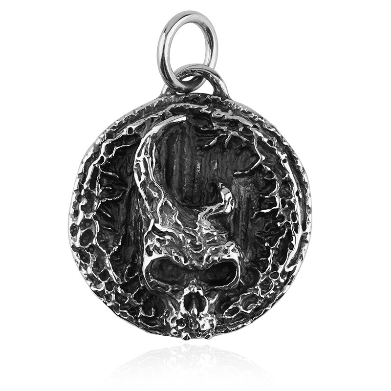 Skull Circle Pendant