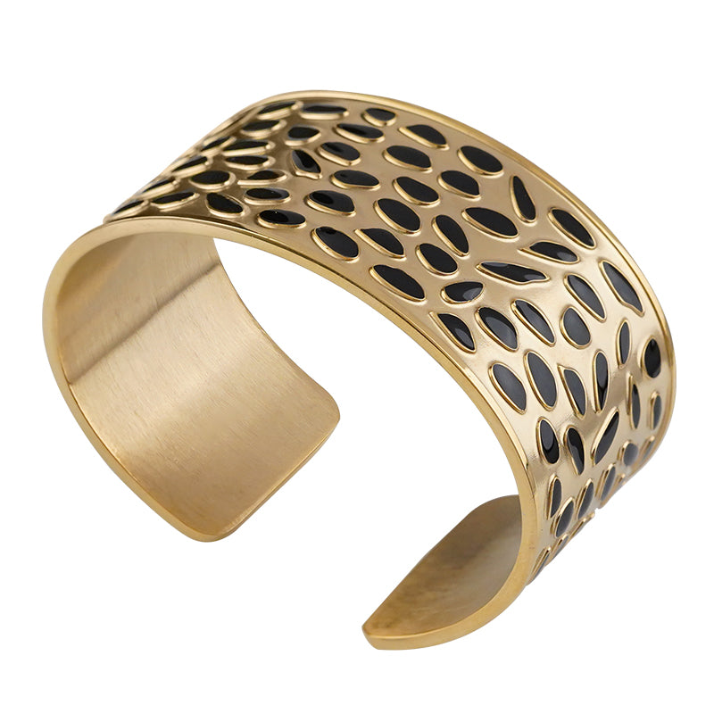 Gold Jewellery Bangles Spots Bangle