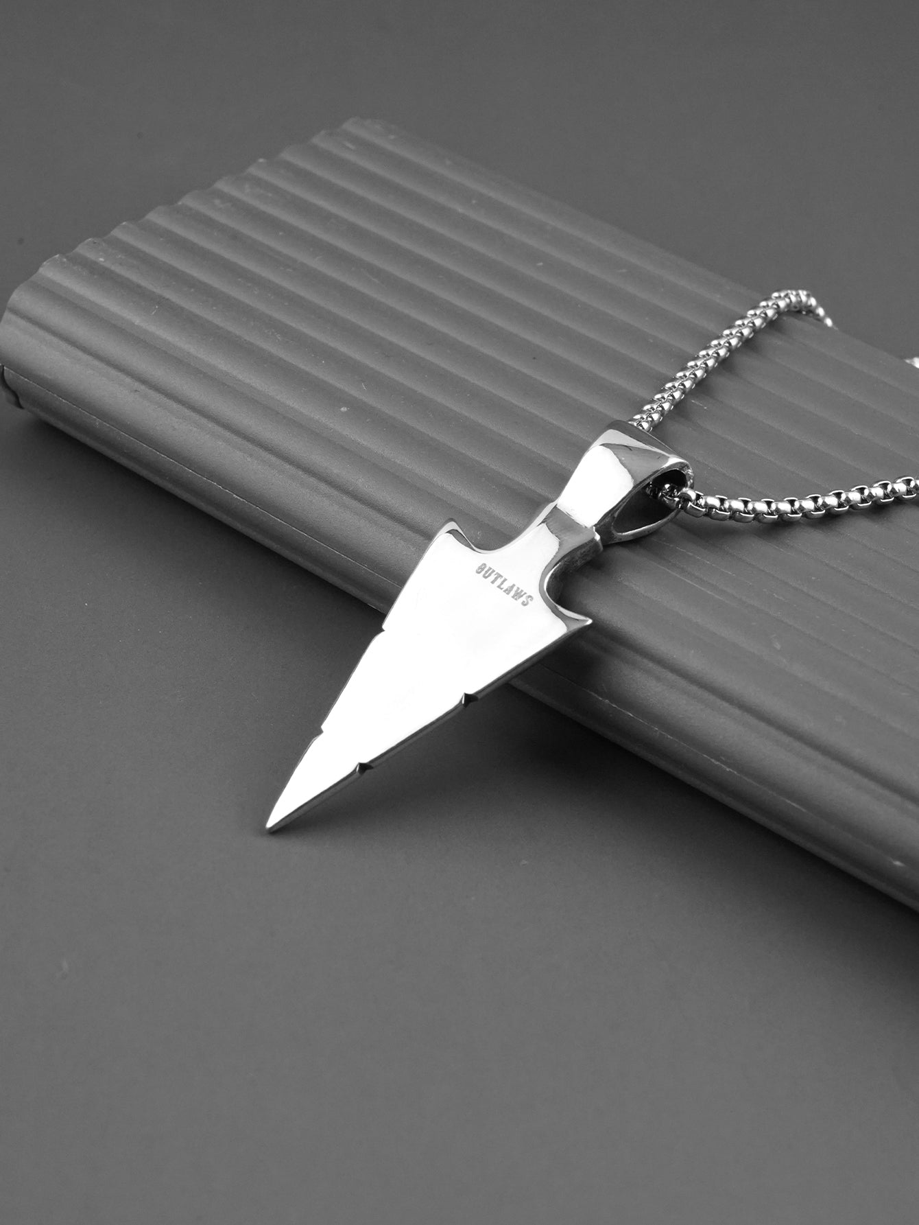 Arrow Stainless Steel Pendant