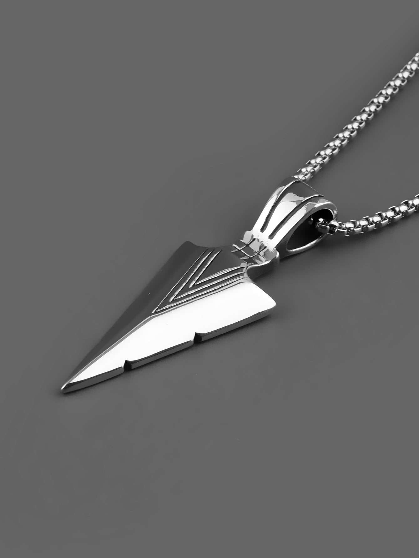 Arrow Stainless Steel Pendant