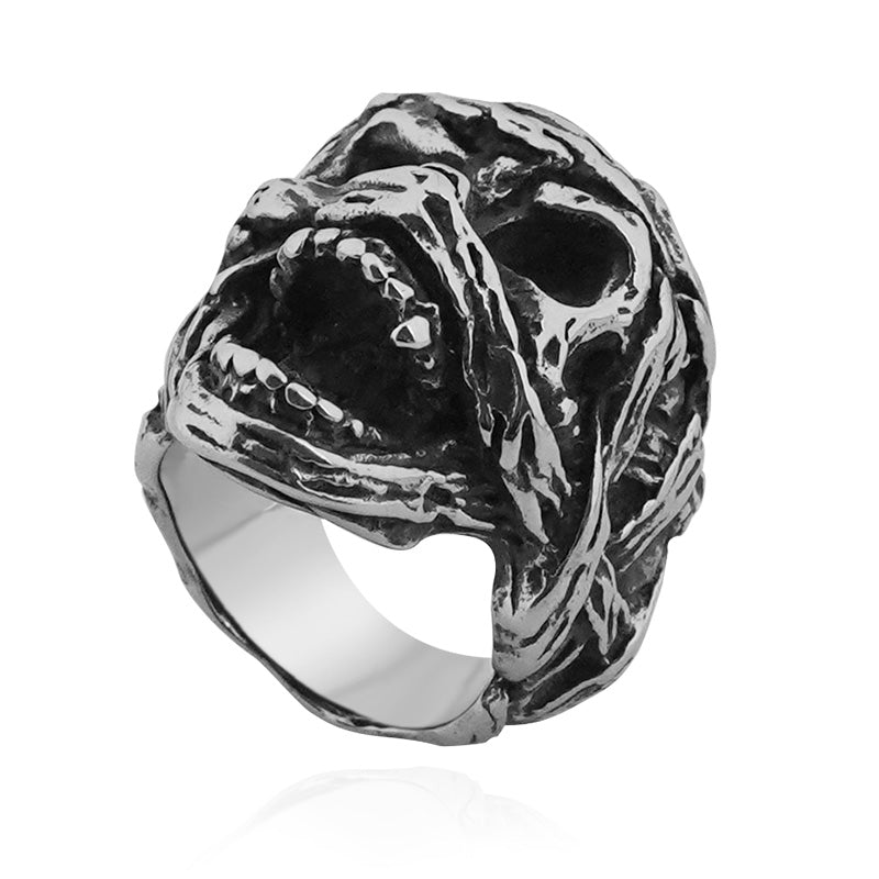 Bandage Skull Ring