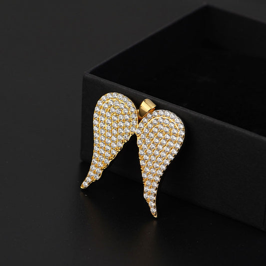 Angel Wings Pendants CZ