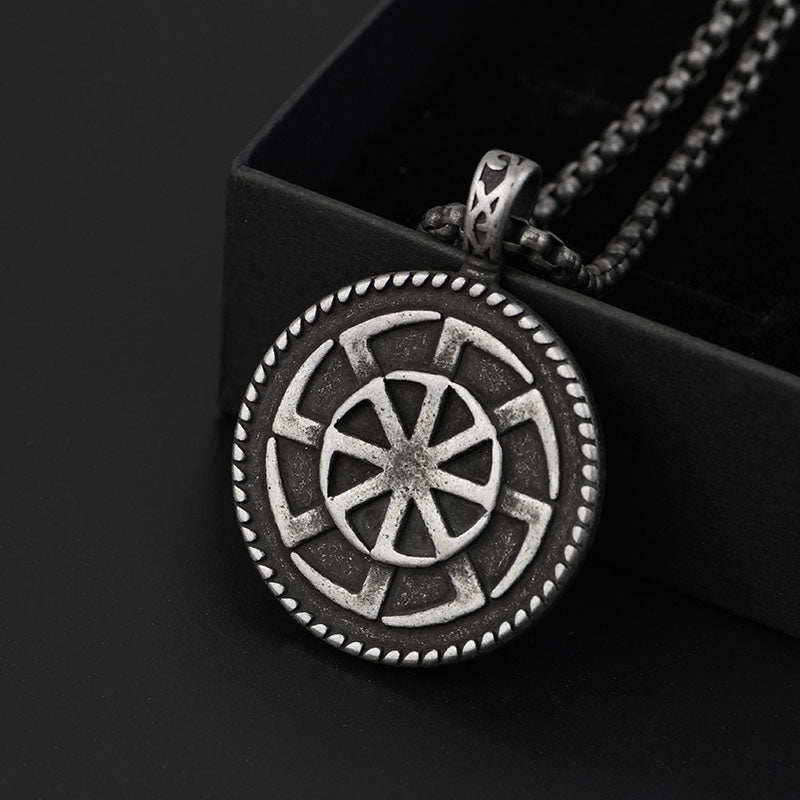 Spiral Circle Pendant