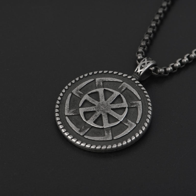 Spiral Circle Pendant