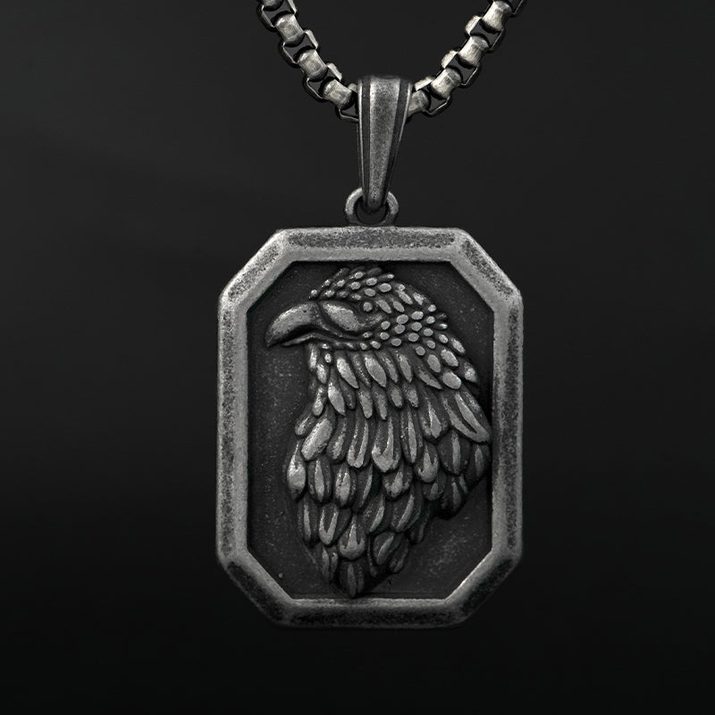 Eagle Rectangle Pendant