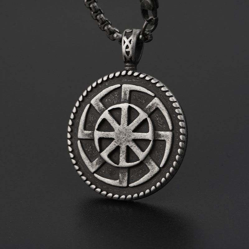 Spiral Circle Pendant