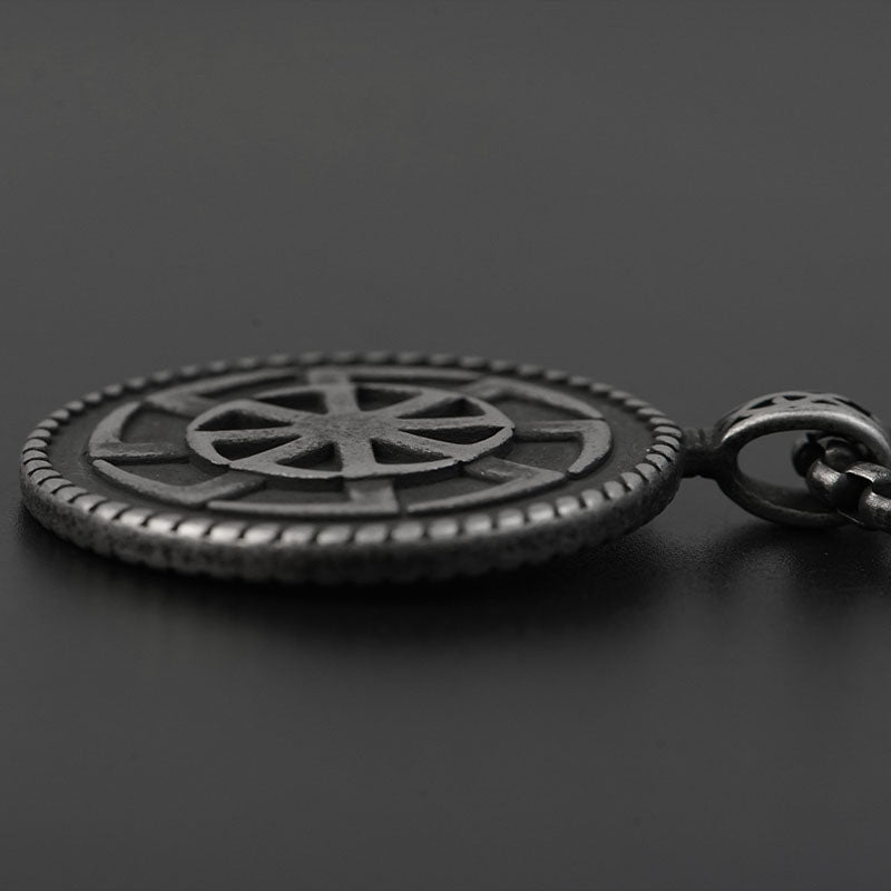 Spiral Circle Pendant