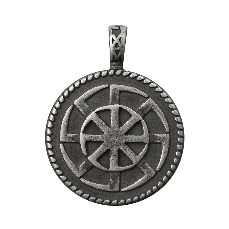 Spiral Circle Pendant