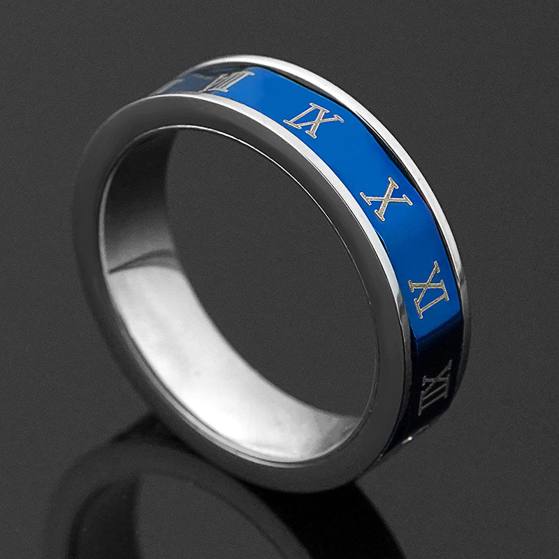 Roman Numeral Rotatable Rings