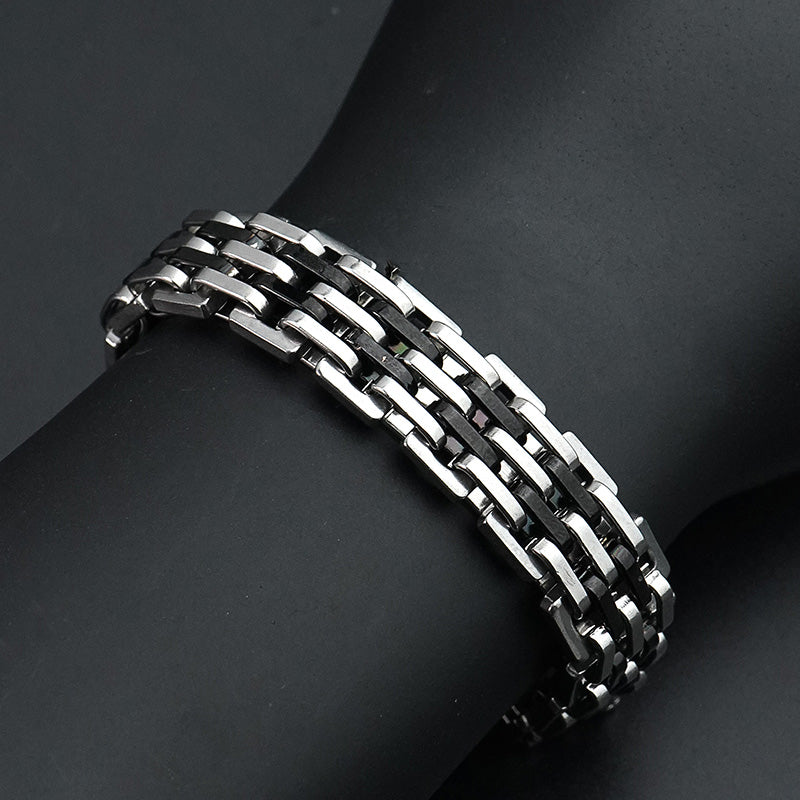 Unique Square Link Chains Multi-Items Bracelets