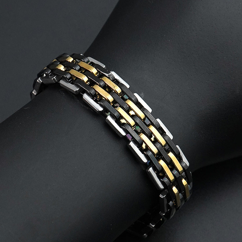 Unique Square Link Chains Multi-Items Bracelets