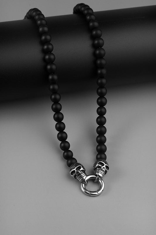 Black Skull Necklace