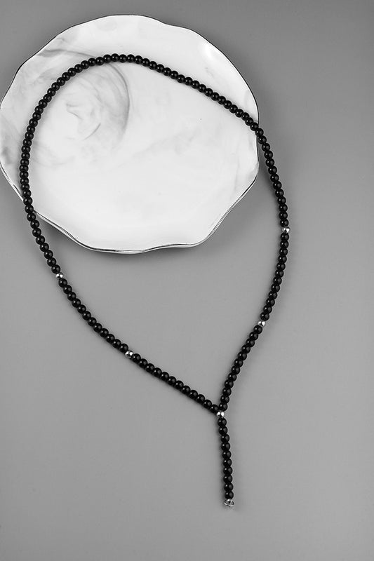 Black Beads Necklaces