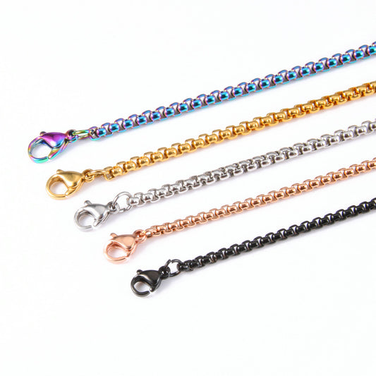 Basic Style Chains 【1】 Multi Color Size more than 100 Items